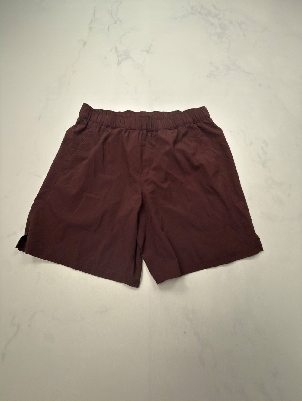 Old Navy Active Athletic Shorts Burgundy 2010s Minimalist - Womens M